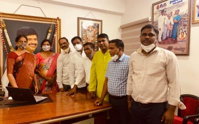 Launching of website by Smt. Sabitha Indra Reddy Garu, Education Minister on 31.08.2020.